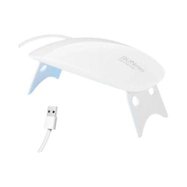 Imagem de Lâmpada LED Portátil Para Unhas, Secador De Luz UV Em Gel Para Mulhere