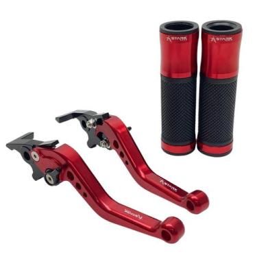 Imagem de Manete Manopla Esportivo Yamaha Nmax 160 Nmax 160 Todas - Stark Race, 