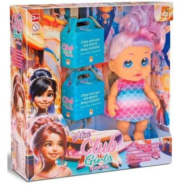Imagem de Boneca Fashion Mini CLUB GIRLS com 2 Caixas Surpresa Bee TOYS