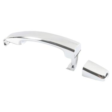 Imagem de Edinstry Maçaneta externa para Chevrolet Aveo 2007-2011, plástico ABS cromado, OEM 96468266 96468306, puxador de porta de carro de substituição (lado sem motorista)