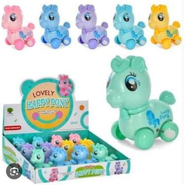 Imagem de Brinquedo Infantil Caixa Com 12 Peças Animal Pony Com Som - Soberana B