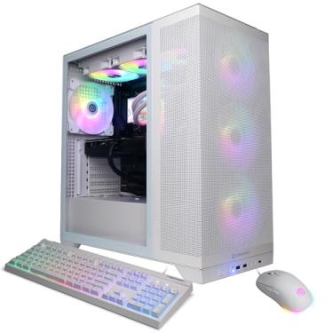 Imagem de CyberPowerPC Gamer Supreme Gaming PC, AMD Ryzen 7 9800X3D 4,7GHz, GeForce RTX 5060 Ti 16GB, 32GB DDR5, SSD PCIe 4.0 de 2TB, Pronto para WiFi e Windows 11 Home (SLC9700A)