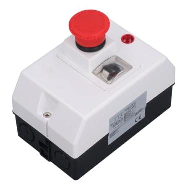 Imagem de Dispositivo de Proteção do Motor, Disjuntor do Motor Gv2me 07 3P 1,6-2,5A, Botão de Parada de Emergência à Prova D'água, Caixa de Estação de Controle Com Tampa de Cogumelo