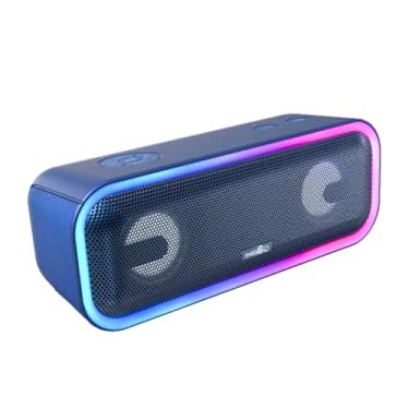 Imagem de Caixa de Som Bluetooth Sem Fio 24W LED RGB X13