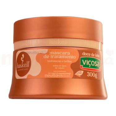 Imagem de Máscara Cabelo Doce de Leite Viçosa Haskell Lançamento 300g