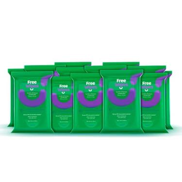 Imagem de Free Wipes Lenço Umedecido Antisséptico - Pack com 12 unidades
