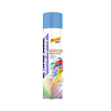 Imagem de Tinta Spray Uso Geral 400ml - Mundial Prime, Azul Claro