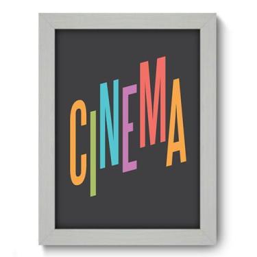 Imagem de Quadro Decorativo - Cinema - 19cm x 25cm - 043qdhb - Allodi