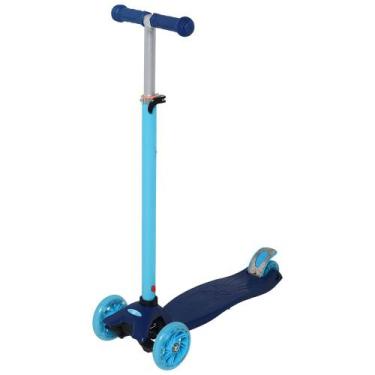 Imagem de Patinete Infantil Mega Speed 3 Rodas Azul Bel, Azul, Único