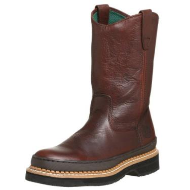 Imagem de Georgia Boot Bota de trabalho masculina Giant Wellington MNS, Marrom, 11 Wide