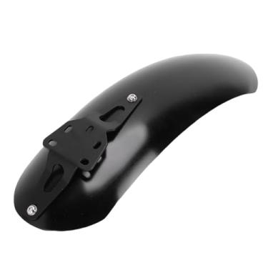 Imagem de Jiawu Fender de Motocicleta Fender para Street Twin 900 2016-2025, Guarda-Lamas de Motocicleta de Montagem Alta, Alumínio Liga de Longa Tampa de Lamas Substituídas (Preto)