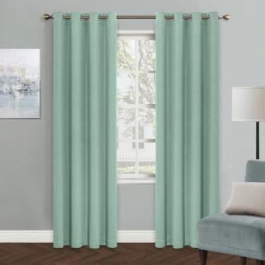 Imagem de Cortinas Blackout MYSKY HOME Aqua Closet para quarto 132x203cm