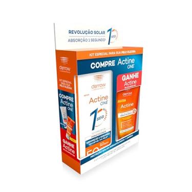 Imagem de Kit Facial Darrow Protetor Solar Actine One FPS50 sem cor 40g + Actine Gel de Limpeza 40g