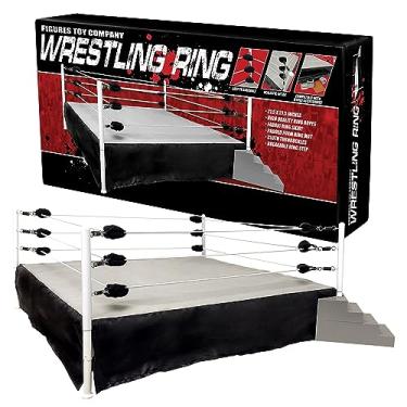 Imagem de Figures Toy Company Wrestling Ring for Wrestling Action Figures