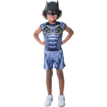 Imagem de Kit Fantasia Infantil Homem Morcego Tamanho M – Roupa de Super-Herói para Crianças