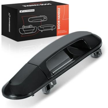 Imagem de A-Premium Maçaneta externa do lado do passageiro dianteiro direito compatível com Ford Explorer 2002-2010, Explorer Sport Trac 2007-2010, Verde-Aspen Verde-verniz metálico, número de substituição