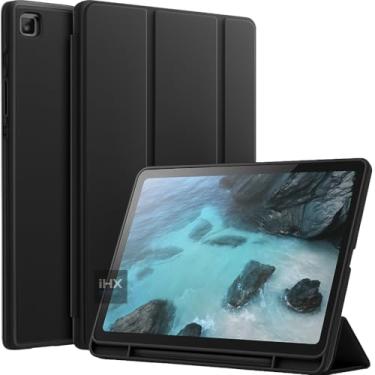 Imagem de Capa Case Premium para Samsung S6 Lite 10.4'' P615 P610 P619 2020-2024 - Anti Impacto com suporte para S Pen e Auto Sleep/Wake (PRETO)