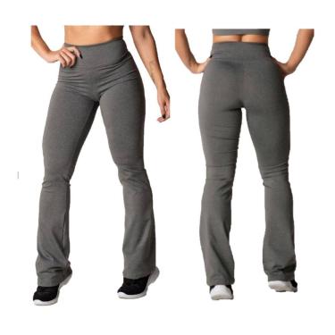 Imagem de Calça Flare Peluciada Feminina  Legg Bailarina Flanelada