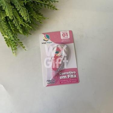 Imagem de Corretivo em Fita 3mx0,5cm - Interponte / WX Gift, Rosa