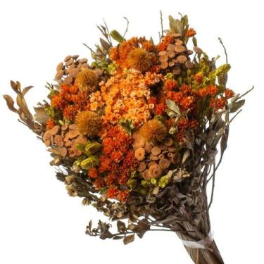 Imagem de Buquê Preservado Rústico Colorido I Flores Desidratadas - Pense Flores