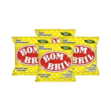 Imagem de Kit c/ 4 Pack Bombril Esponja de Aço - 6 Unidades Cada 45g