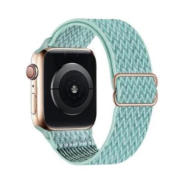 Imagem de Pulseira De Nylon Boêmia Para Apple Watch Ultra 49mm 41mm 45mm, Bracel