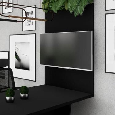 Imagem de Painel de TV Sala de Reunião 90cm x 135cm c/ Passa Cabos F5 - F5 Offic