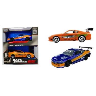 Imagem de Miniatura Toyota supra e Nissan silvia escala 1/32 Jada toys