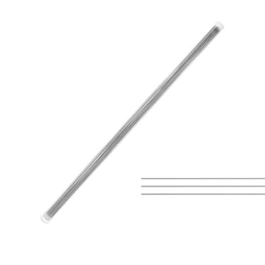 Imagem de Eupheng Fio líder de aço inoxidável de proteção contra mordidas, fio líder de pesca com acabamento brilhante ou marrom para peixes com dentes 13,6 kg 20,4 kg 27,2 kg 36,3 kg 45,4 kg 54,4 kg 68 kg