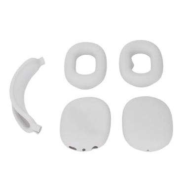 Imagem de aqxreight Caixa de Fone de Ouvido Com Tampa da Almofada para Ouvido e Concha Dura EVA Portátil para Viagens e Acessórios (Cinza)