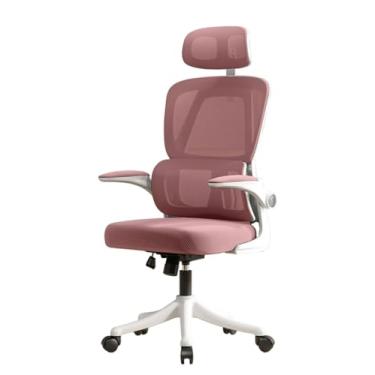 Imagem de Cadeira Gamer E Para EscritóRio - AjustáVel Com Apoio Lombar,(Rosa)