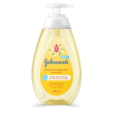 Imagem de Sabonete Líquido de Glicerina Camomila Johnson's Baby Cabeça aos Pés 4