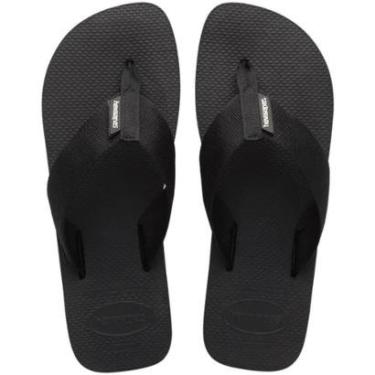 Imagem de Chinelo Havaianas Masculino Urban Basic Material Preto-Masculino