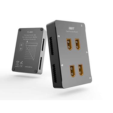 Imagem de ISDT PC-4860s Placa de carregamento de bateria Lipo, placa de carregamento paralela segura 1-8S XT60 para carregador de bateria RC (4 canais)