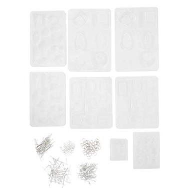 Imagem de Acouto Joias 248 Unidades/Conjunto Brincos Fundição Artesanato Joias Pingente Fazendo Acessório de Silicone - Artes, Artesanato e Costura/Confecção de Miçangas e/Suprimentos para Fundição de /