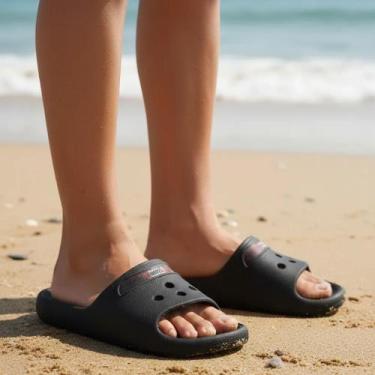 Imagem de Chinelo Nuvem Slide Infantil Tendencia Casual Divertido Fofo Estiloso 