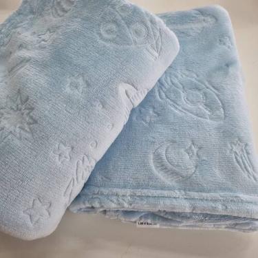 Imagem de Cobertor Microfibra 3D Manta Para Bebe Menina Menino Premium Alto Rele