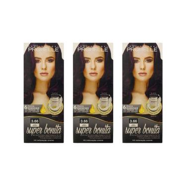 Imagem de Coloraçao Probelle Super Bonita 3.66 Castanho Purpura-3Un