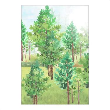 Imagem de Painel De Festa Retangular Aniversário Sublimado 1,5 Bosque