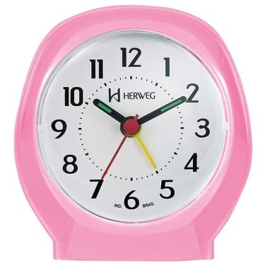 Imagem de Despertador Quartz Herweg Ref: 2634-036 Rosa