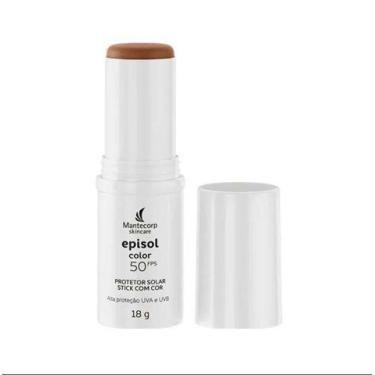 Imagem de Episol Color Protetor Solar Stick Cor Médio FPS50 18g - Mantecorp