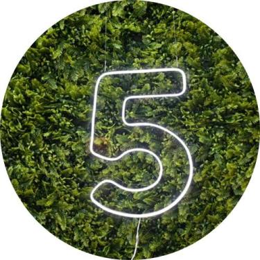 Imagem de Painel Led Neon Números 0 a 9 Acrílico Cristal 50cm Altura - Laser Leg