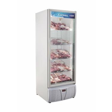 Imagem de Refrigerador Expositor Vertical para Carnes Frilux 570 Litros Branco Porta de Vidro Aquecido 220V RF-005-C