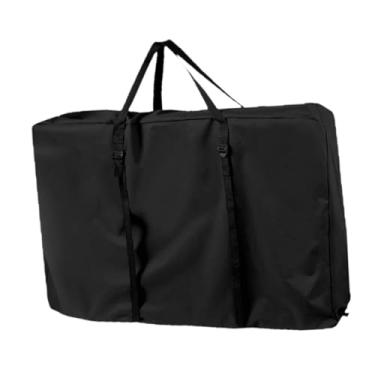 Imagem de simhoa Bolsa para guardar cadeiras dobráveis, capa de tecido Oxford para guardar almofadas de móveis de jardim e churrasqueiras, 210d