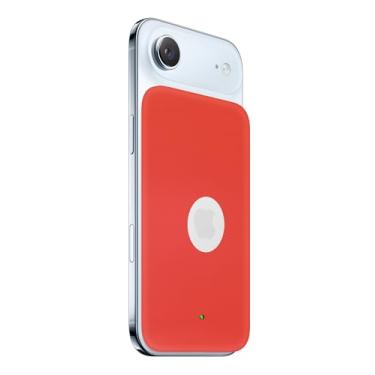 Imagem de FJIASTB Capa para bateria Apple iPhone Air MagSafe (Modelo: A3466), capa protetora de silicone macio para crianças, à prova de choque (vermelha)