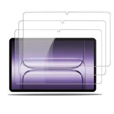 Imagem de NOUKAJU [Pacote com 3] Protetor de tela para OnePlus Pad 2 Pro 33.5 cm, vidro temperado HD, dureza 9h, arranhões, anti-impressão digital, protetor de filme de vidro temperado para OnePlus Pad 2 Pro