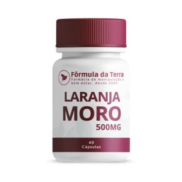 Imagem de Laranja Moro (Citrus Sinensis) 500mg – Suplemento Natural com Antioxidantes – 60 Cápsulas