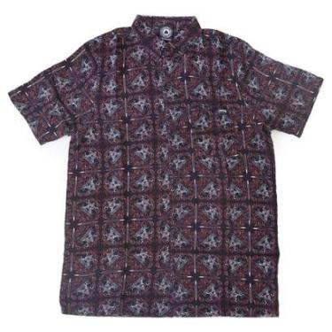 Imagem de Camisa Thrasher Magazine Bandana Pattern Shirt - Colorido-Masculino