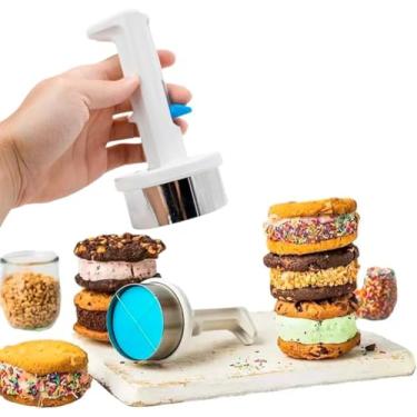 Imagem de Molde Pegador de Sorvete e Açaí – Prático, Resistente e Criativo, Ideal para Sobremesas, Sanduíches de Biscoito e Sorvetes Caseiros