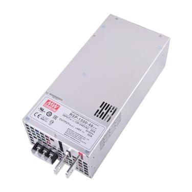 Imagem de Mean Well 1500W Fonte De Energia Semi Modular De SaíDa úNica Para RáDio Amador 12v Computador Para Pc Fonte De AlimentaçãO Com TensãO VariáVel 120v 48V 32A (RSP-1500-48 48V/32A/1536W/PFC Supply)